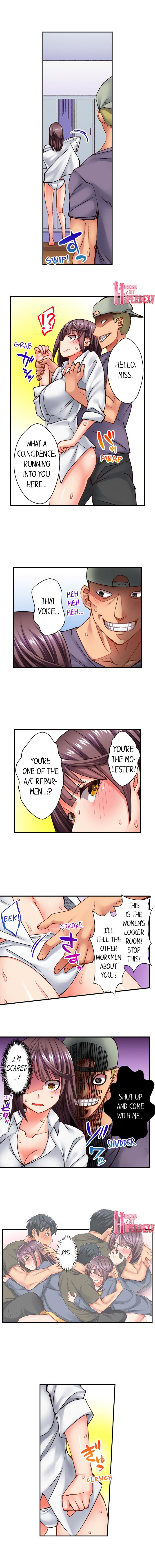 You Cum, You Lose! -Wrestling with a Pervert- page 134