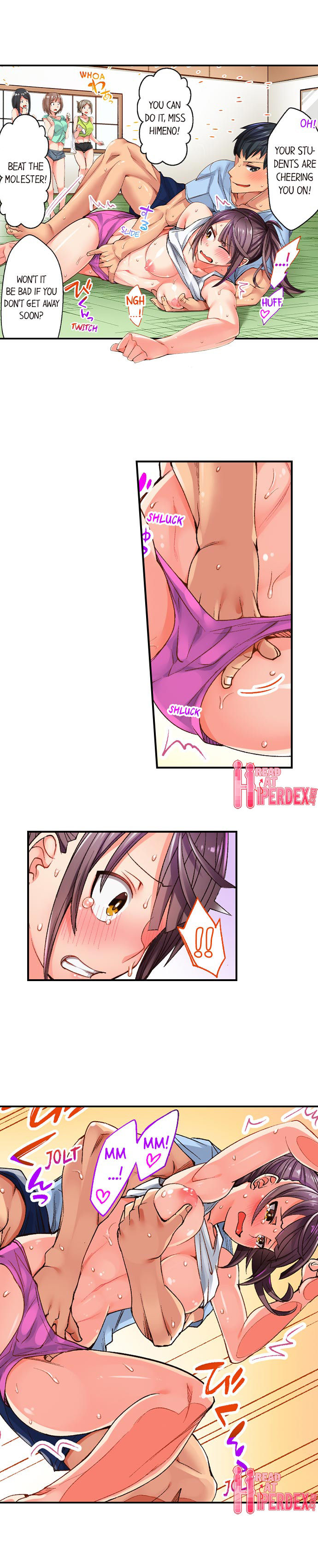 You Cum, You Lose! -Wrestling with a Pervert- page 18