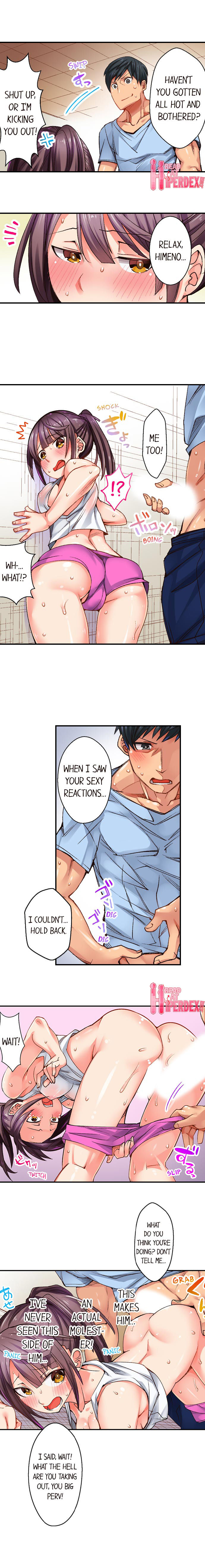 You Cum, You Lose! -Wrestling with a Pervert- page 26