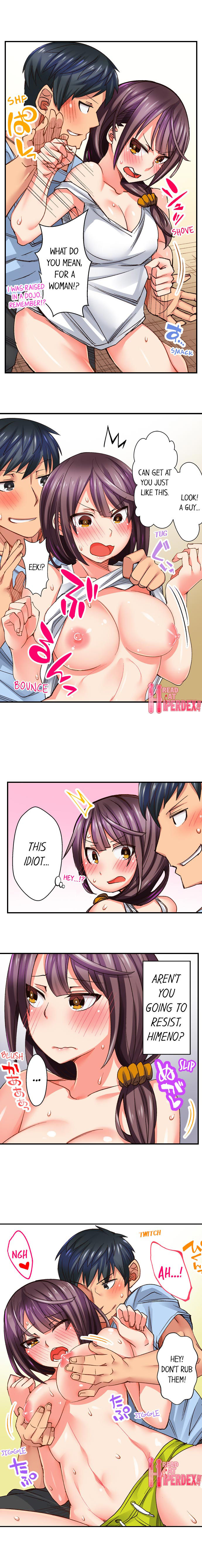 You Cum, You Lose! -Wrestling with a Pervert- page 44