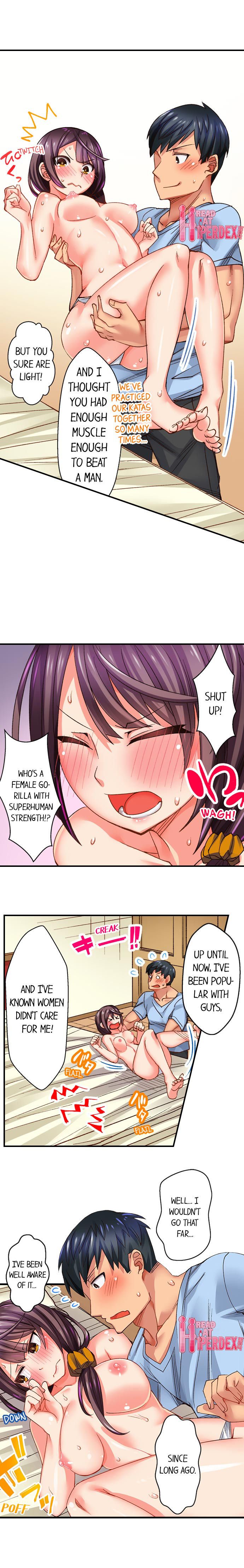 You Cum, You Lose! -Wrestling with a Pervert- page 53