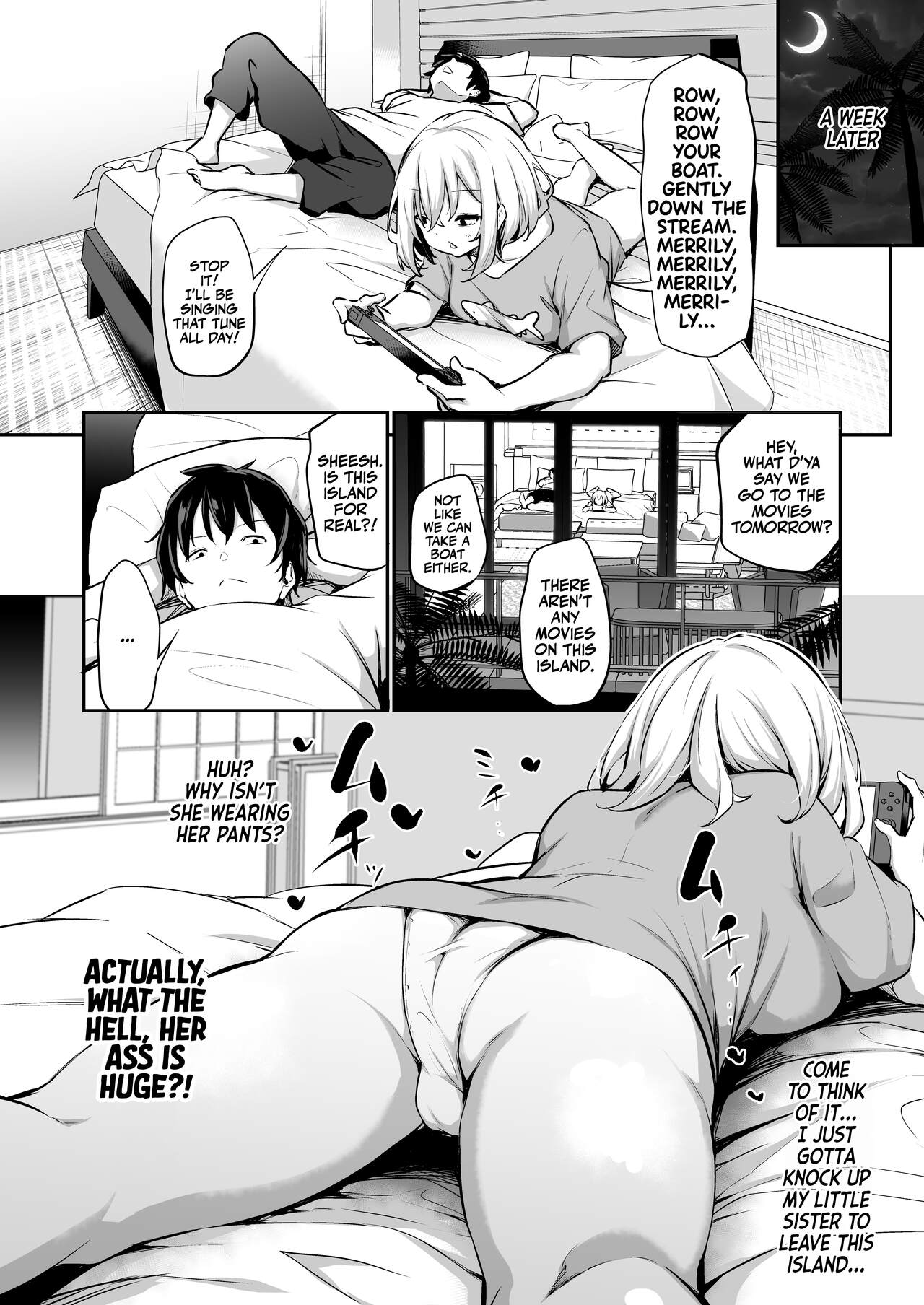 You Must Breed Your Sister To Leave This Island + Omake page 7