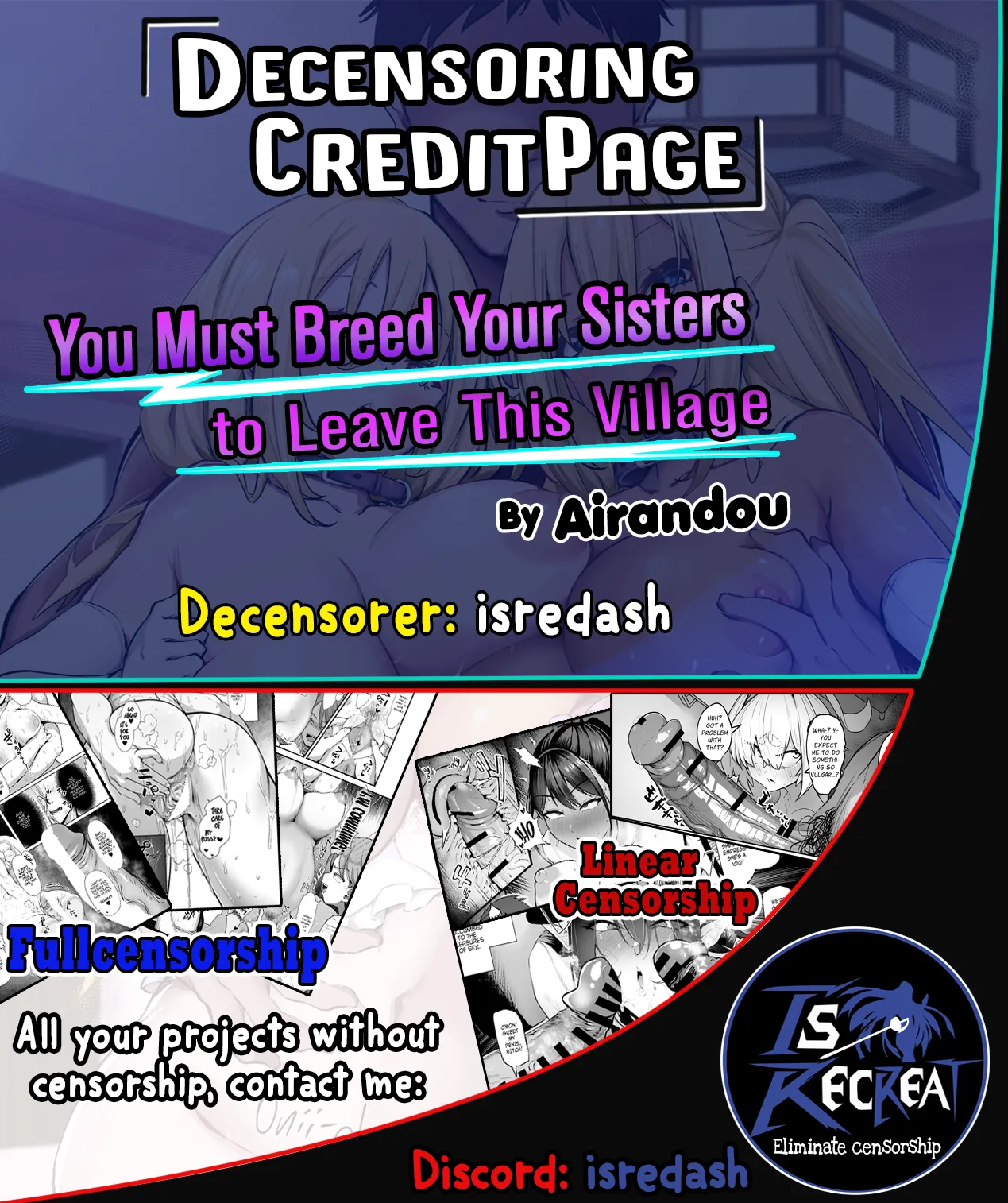 You Must Breed Your Sisters to Leave This Village page 76