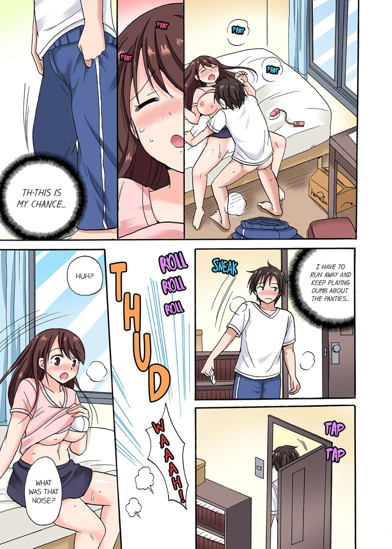 You Said Just the Tip… I Asked My Brother's Girlfriend to Have Sex With Me Without a Condom!! page 106