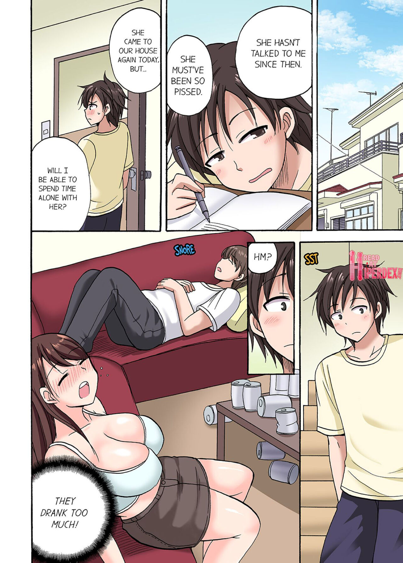You Said Just the Tip… I Asked My Brother's Girlfriend to Have Sex With Me Without a Condom!! page 129