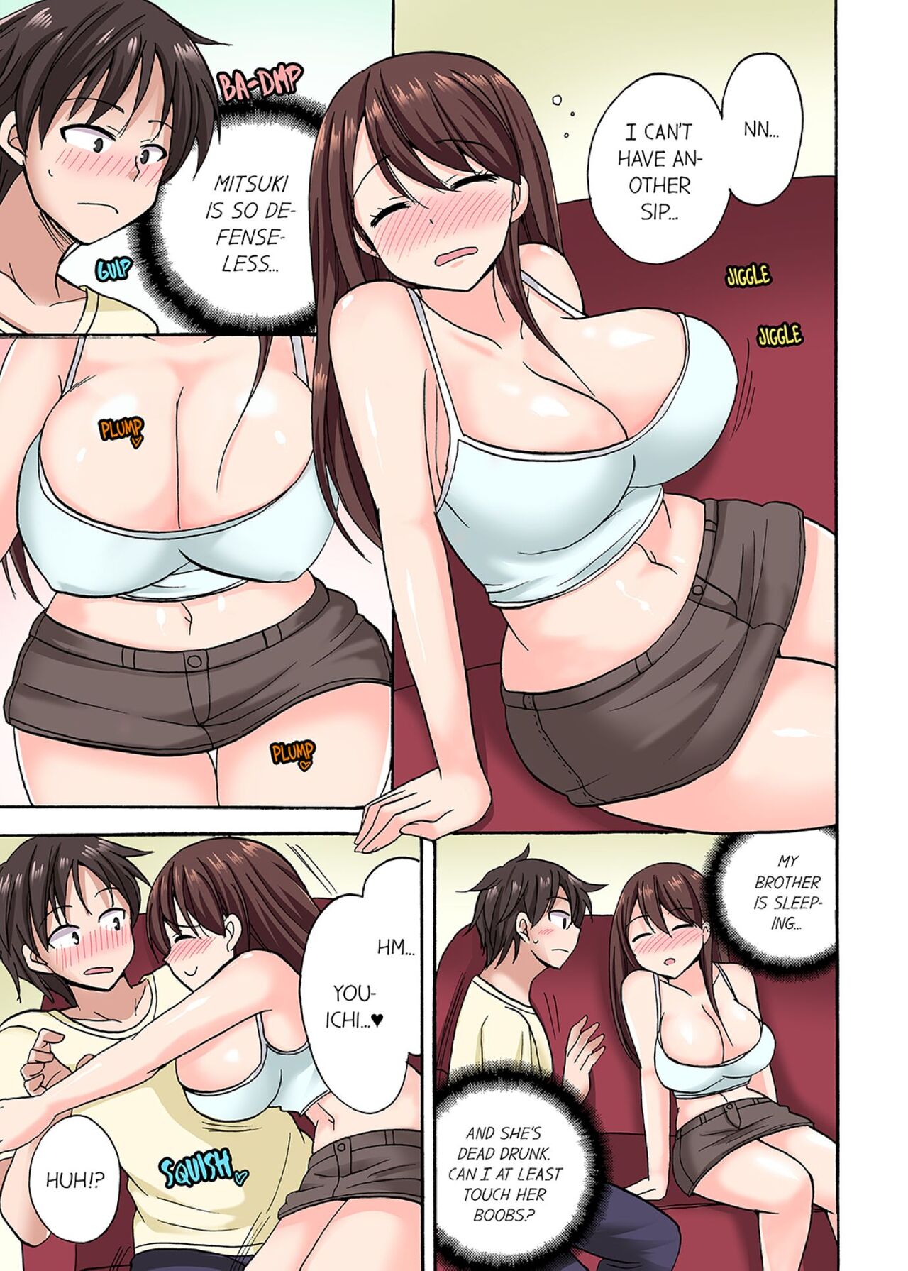 You Said Just the Tip… I Asked My Brother's Girlfriend to Have Sex With Me Without a Condom!! page 130