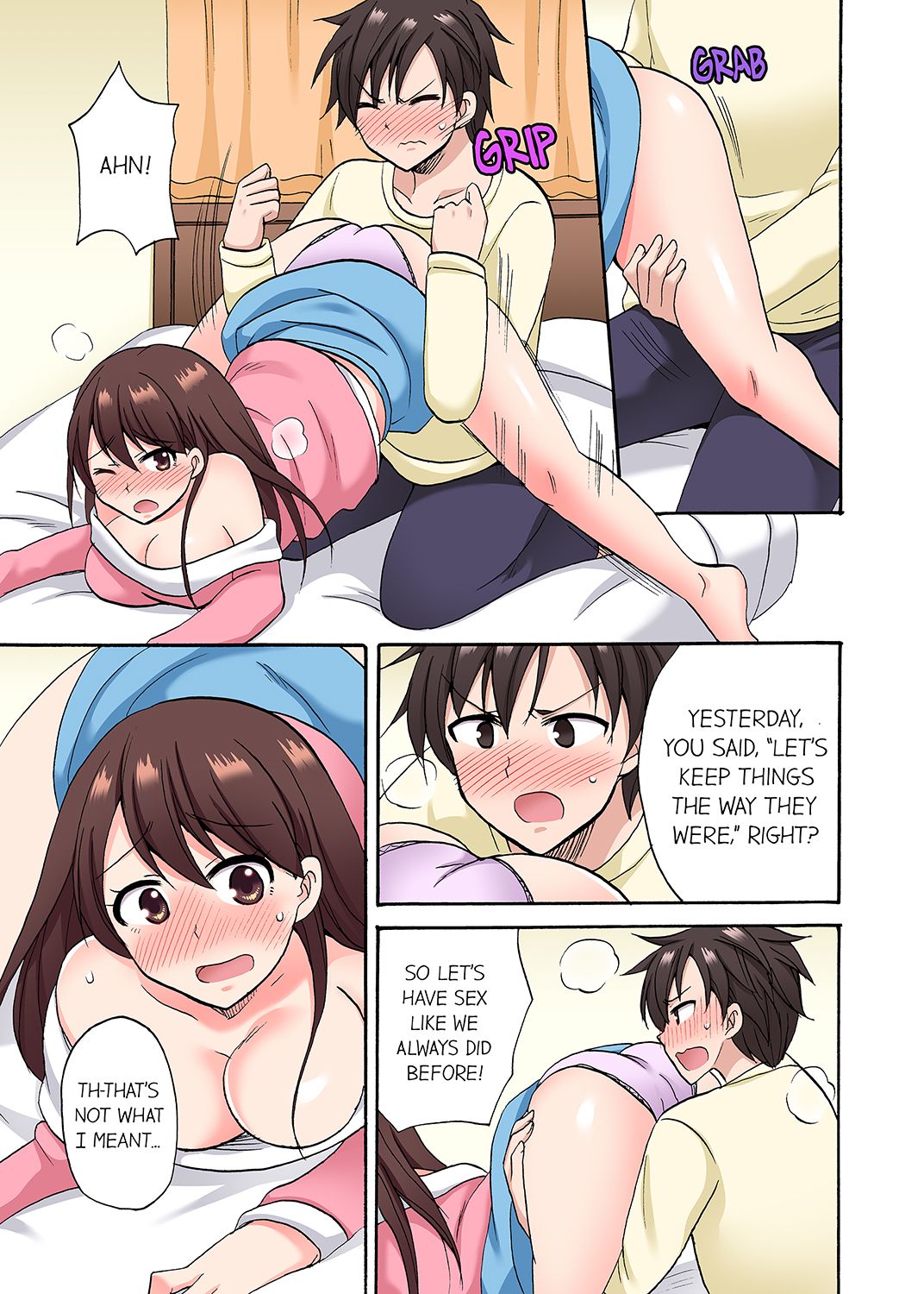You Said Just the Tip… I Asked My Brother's Girlfriend to Have Sex With Me Without a Condom!! page 300