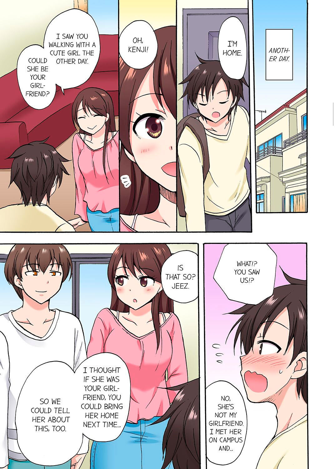 You Said Just the Tip… I Asked My Brother's Girlfriend to Have Sex With Me Without a Condom!! page 390