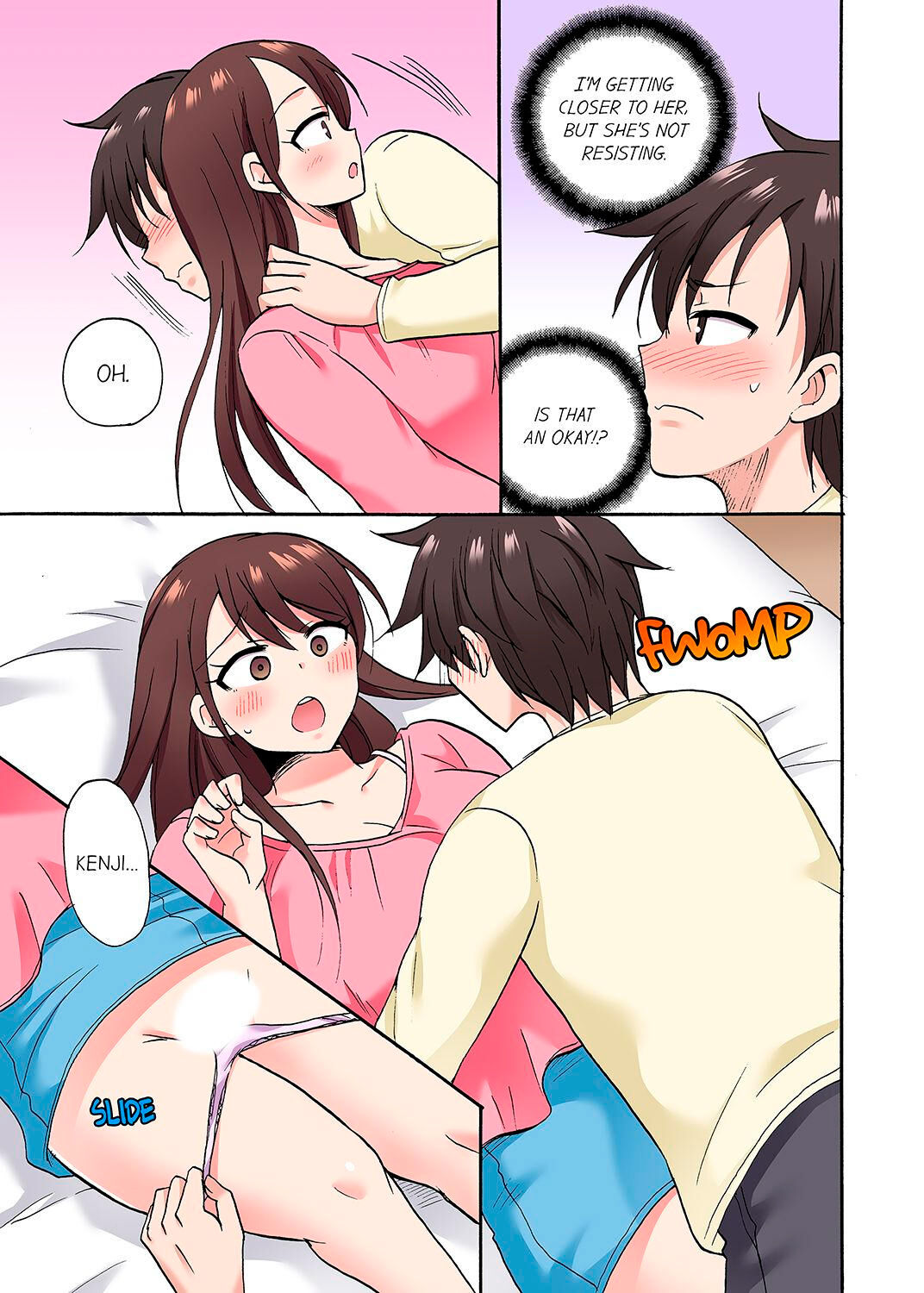You Said Just the Tip… I Asked My Brother's Girlfriend to Have Sex With Me Without a Condom!! page 398