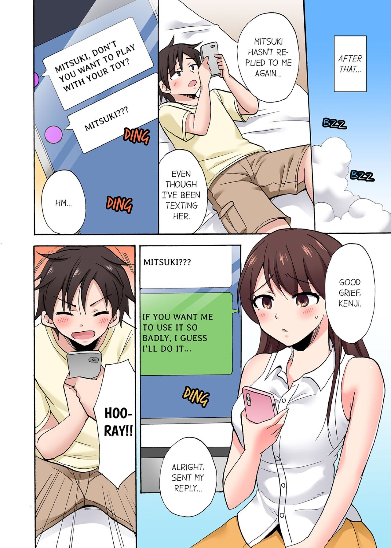 You Said Just the Tip… I Asked My Brother's Girlfriend to Have Sex With Me Without a Condom!! page 587