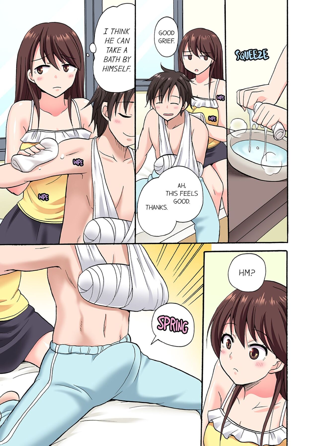 You Said Just the Tip… I Asked My Brother's Girlfriend to Have Sex With Me Without a Condom!! page 112