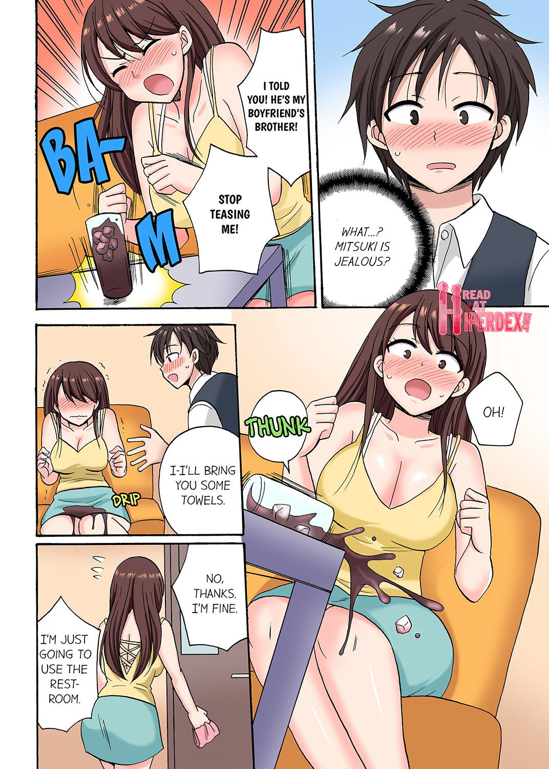 You Said Just the Tip… I Asked My Brother's Girlfriend to Have Sex With Me Without a Condom!! page 151