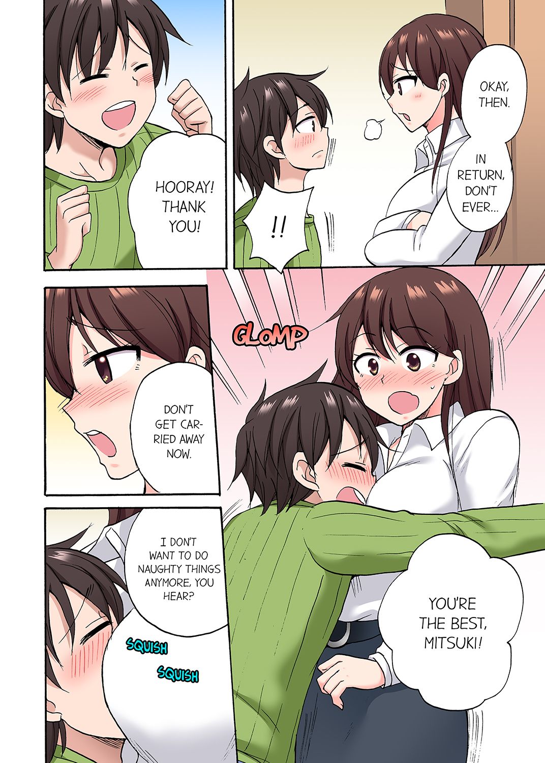 You Said Just the Tip… I Asked My Brother's Girlfriend to Have Sex With Me Without a Condom!! page 321