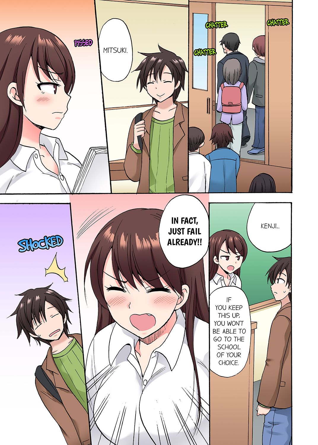 You Said Just the Tip… I Asked My Brother's Girlfriend to Have Sex With Me Without a Condom!! page 336