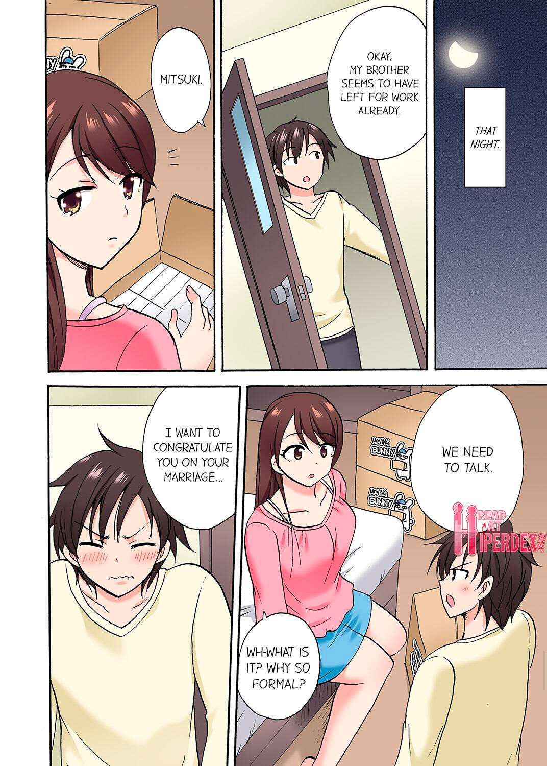 You Said Just the Tip… I Asked My Brother's Girlfriend to Have Sex With Me Without a Condom!! page 393