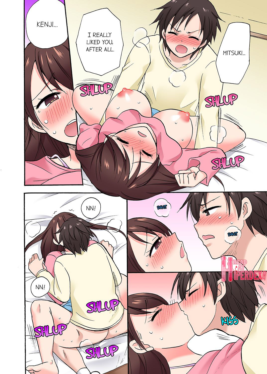You Said Just the Tip… I Asked My Brother's Girlfriend to Have Sex With Me Without a Condom!! page 411