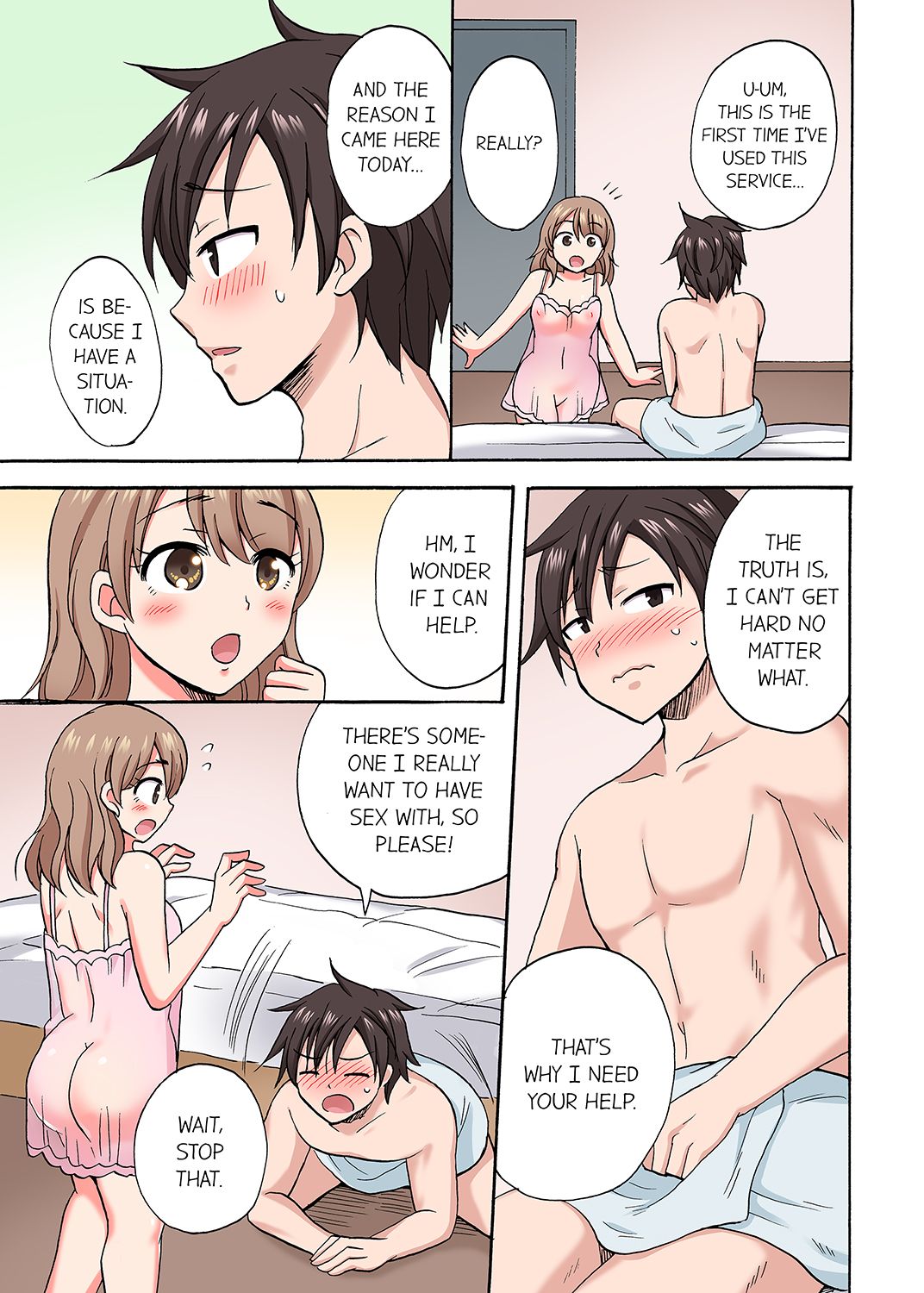 You Said Just the Tip… I Asked My Brother's Girlfriend to Have Sex With Me Without a Condom!! page 488
