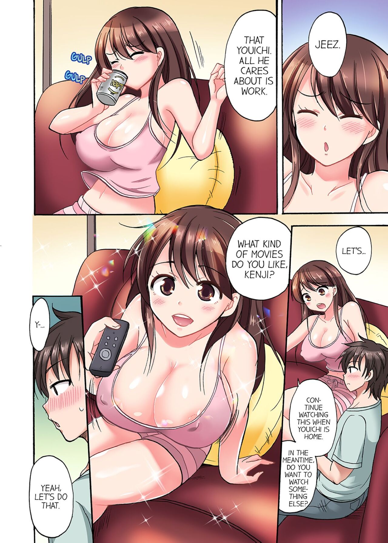 You Said Just the Tip… I Asked My Brother's Girlfriend to Have Sex With Me Without a Condom!! page 5