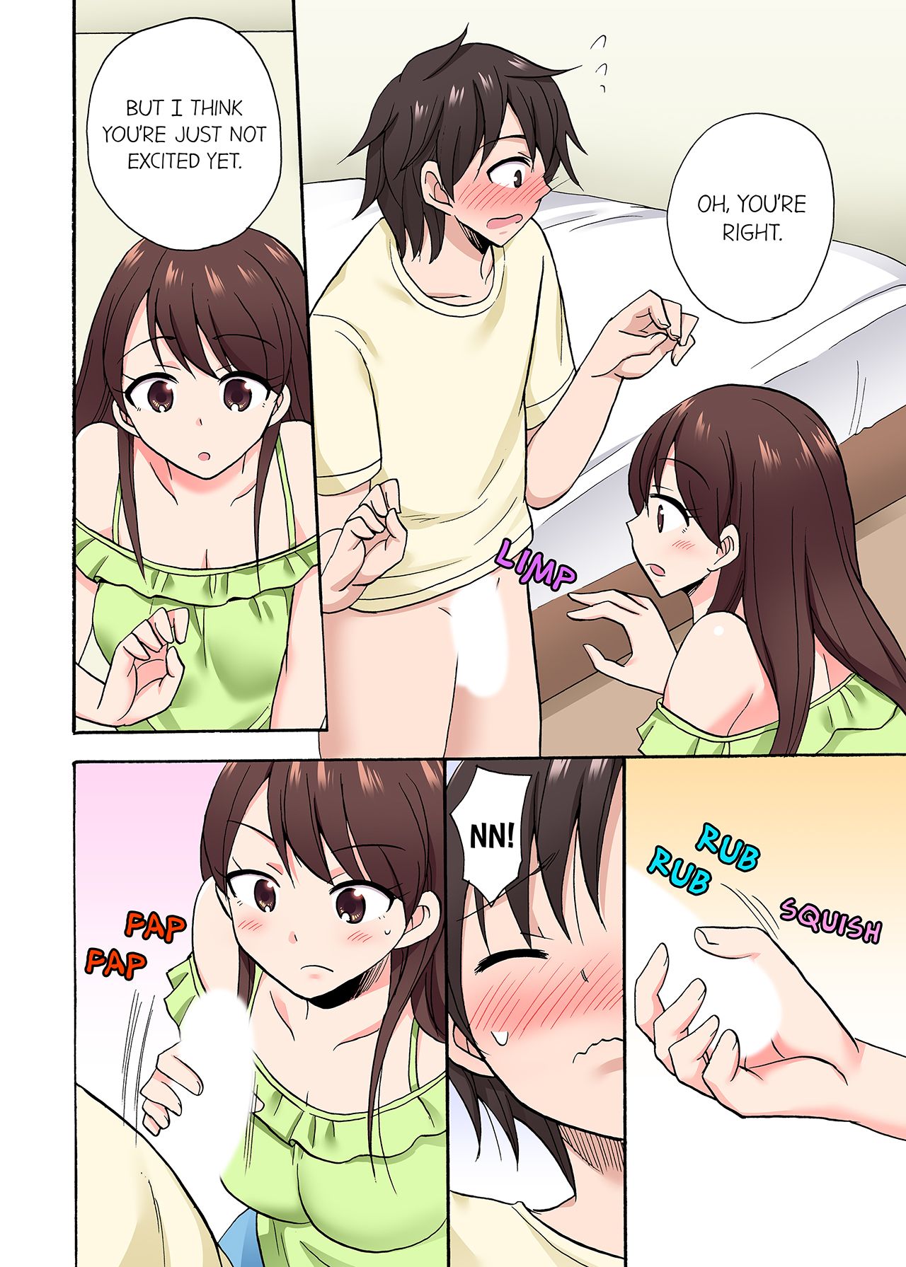 You Said Just the Tip… I Asked My Brother's Girlfriend to Have Sex With Me Without a Condom!! page 509