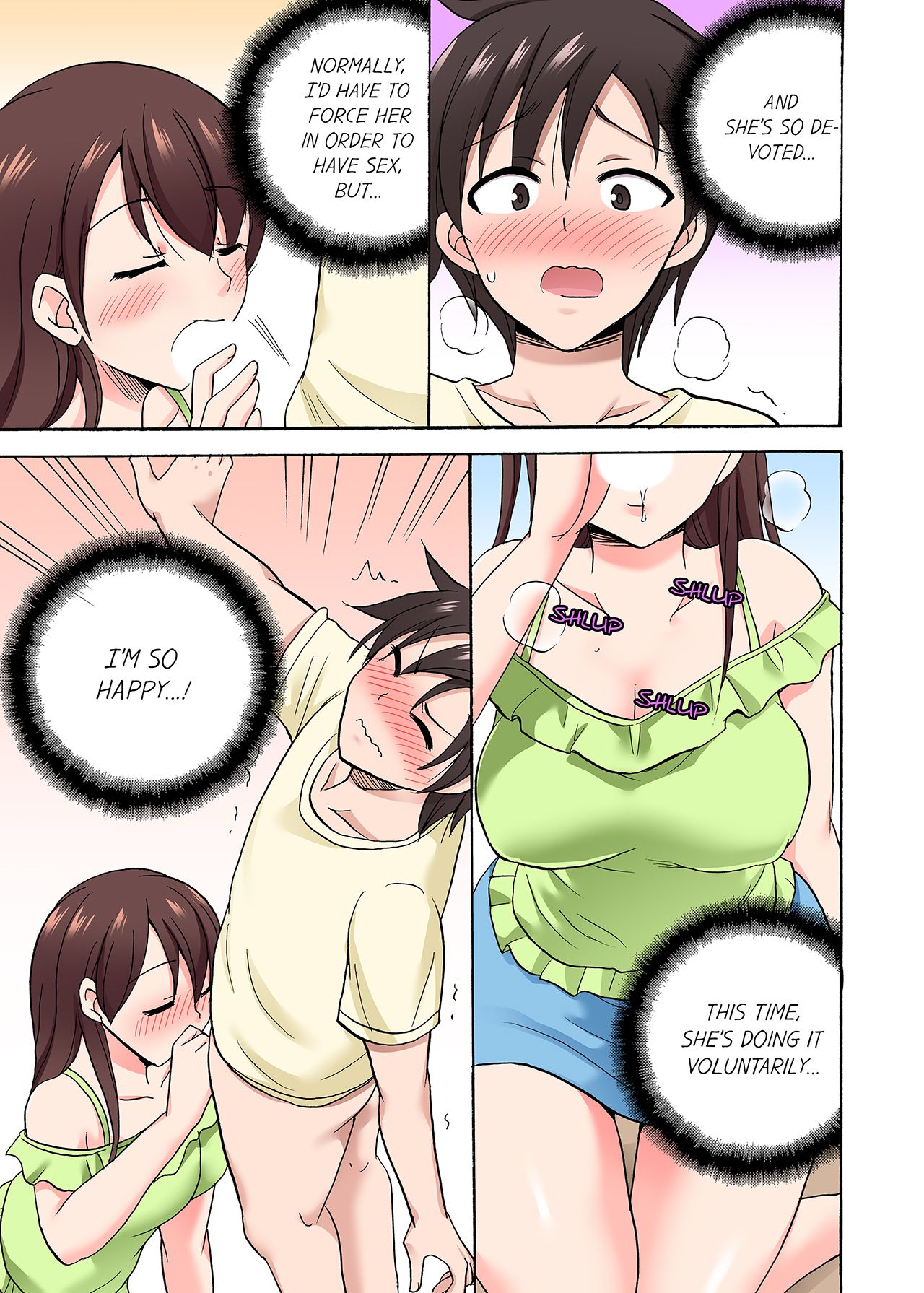 You Said Just the Tip… I Asked My Brother's Girlfriend to Have Sex With Me Without a Condom!! page 512