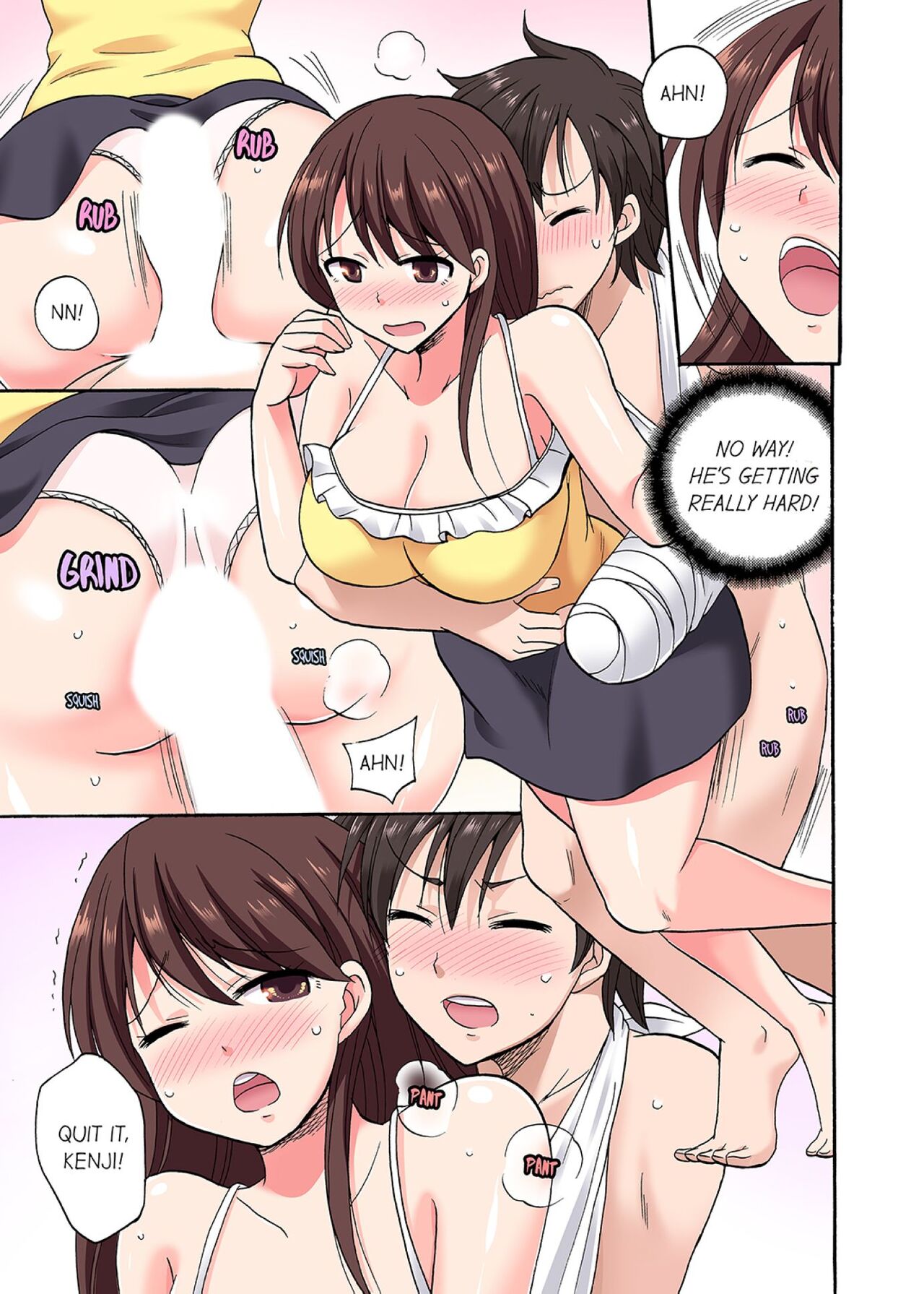 You Said Just the Tip… I Asked My Brother's Girlfriend to Have Sex With Me Without a Condom!! page 116