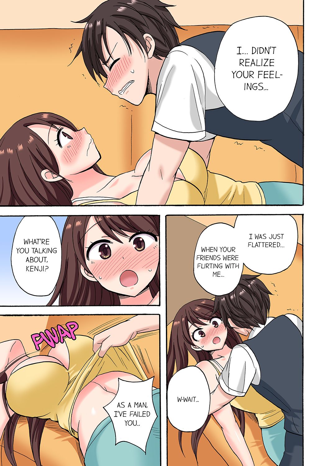 You Said Just the Tip… I Asked My Brother's Girlfriend to Have Sex With Me Without a Condom!! page 154