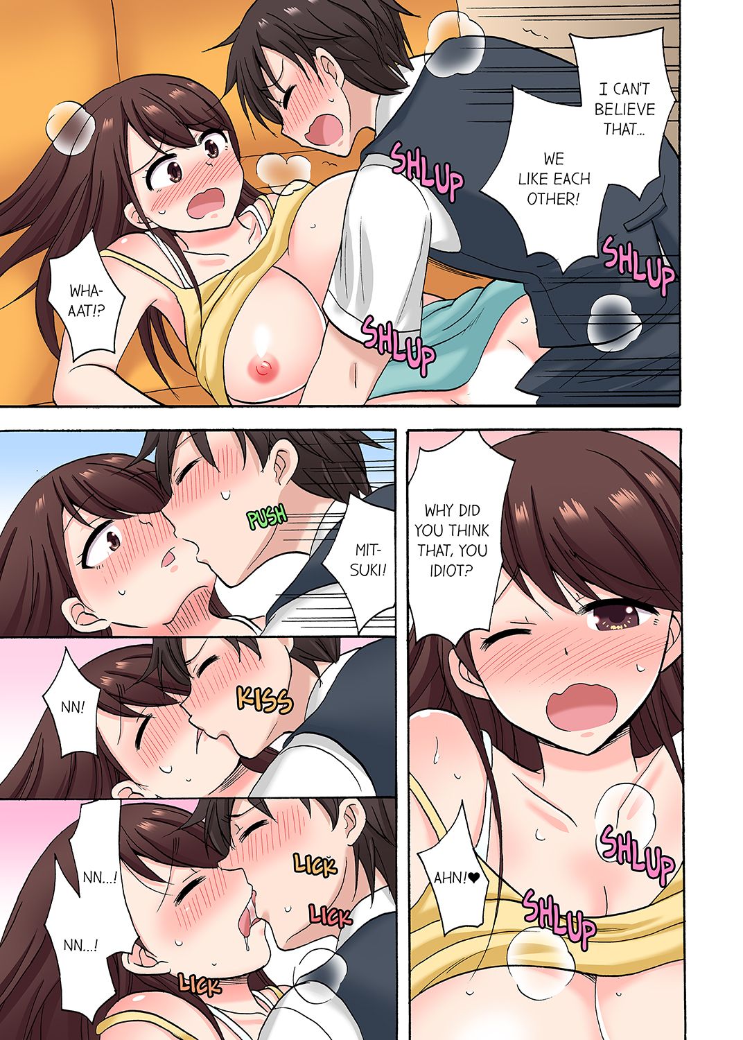 You Said Just the Tip… I Asked My Brother's Girlfriend to Have Sex With Me Without a Condom!! page 172