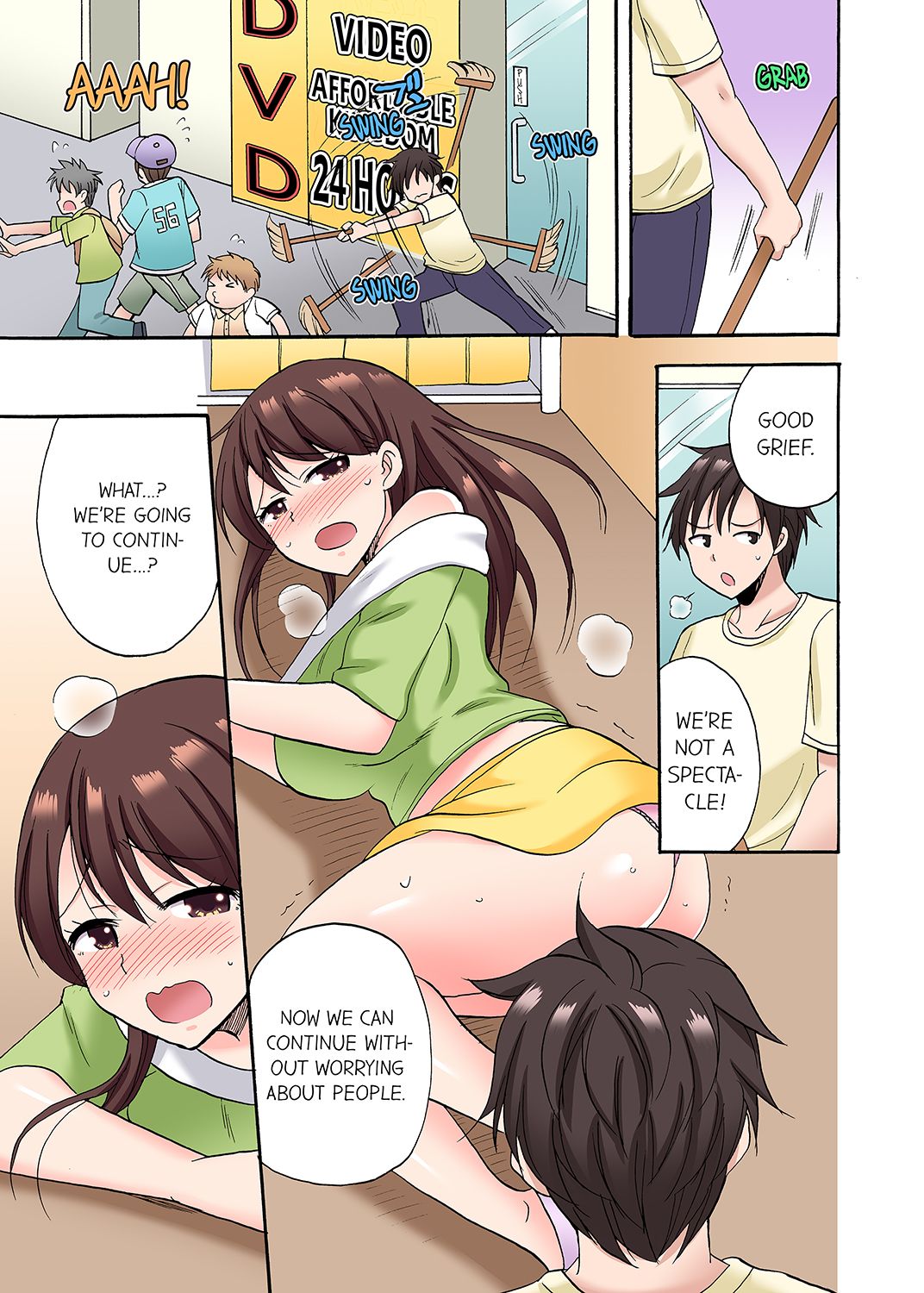 You Said Just the Tip… I Asked My Brother's Girlfriend to Have Sex With Me Without a Condom!! page 212