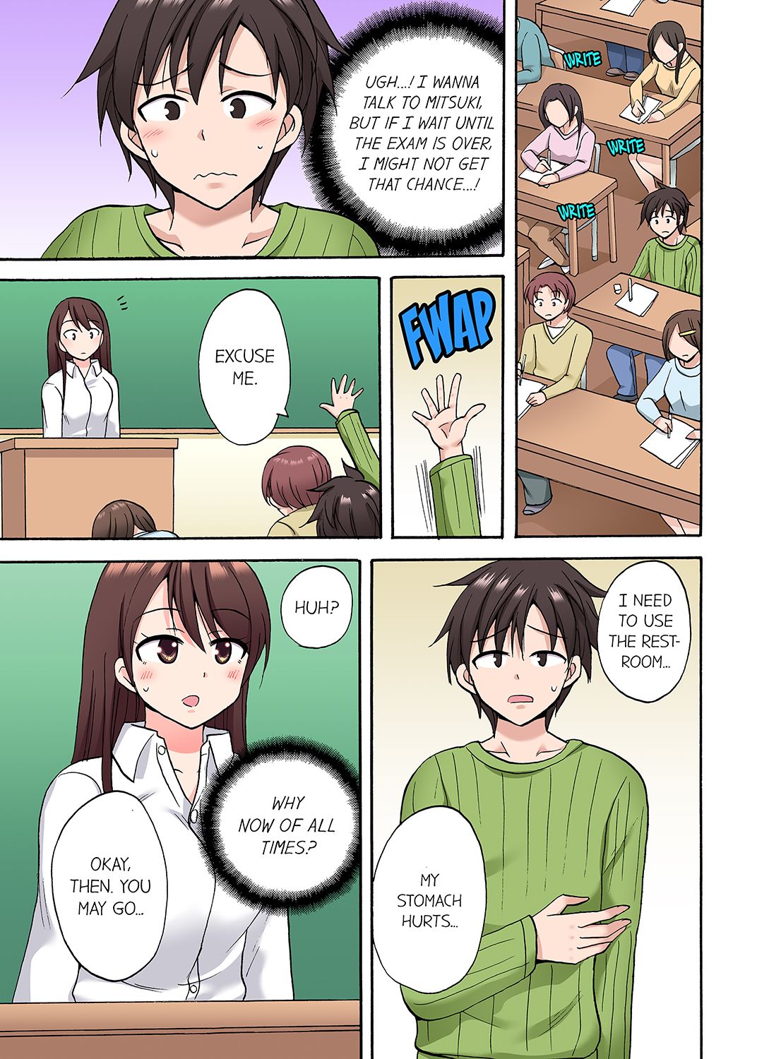 You Said Just the Tip… I Asked My Brother's Girlfriend to Have Sex With Me Without a Condom!! page 318