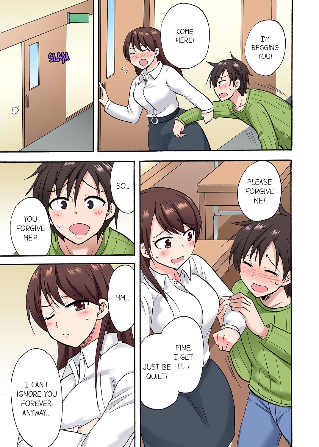 You Said Just the Tip… I Asked My Brother's Girlfriend to Have Sex With Me Without a Condom!! page 320