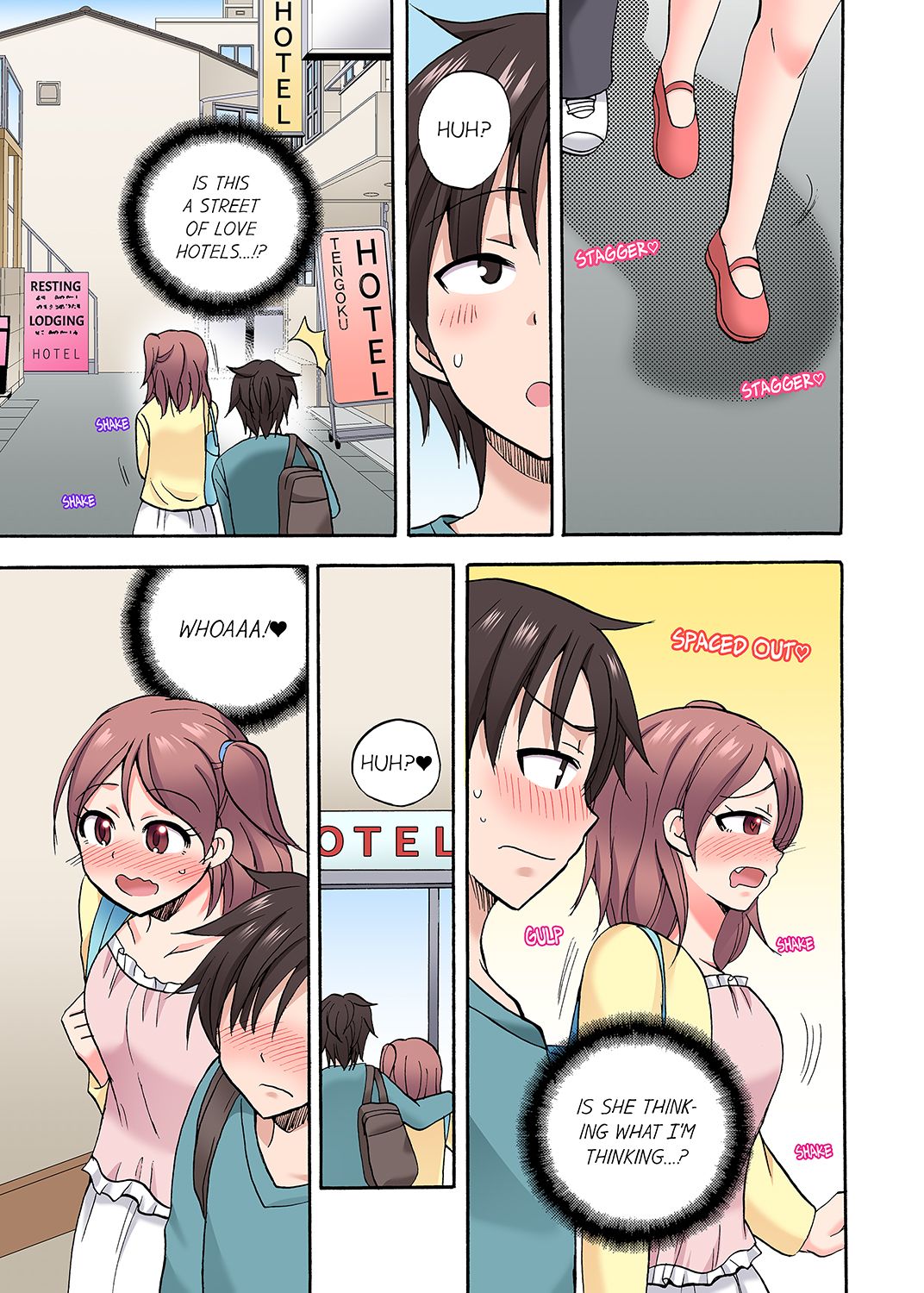 You Said Just the Tip… I Asked My Brother's Girlfriend to Have Sex With Me Without a Condom!! page 376