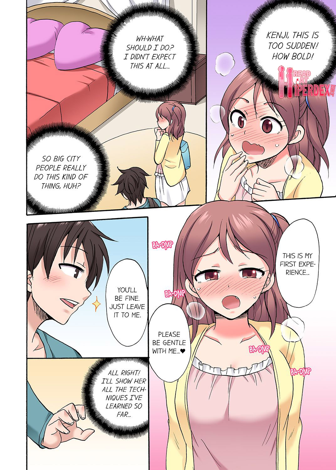 You Said Just the Tip… I Asked My Brother's Girlfriend to Have Sex With Me Without a Condom!! page 377