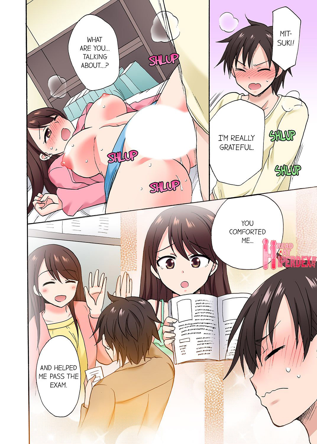 You Said Just the Tip… I Asked My Brother's Girlfriend to Have Sex With Me Without a Condom!! page 415