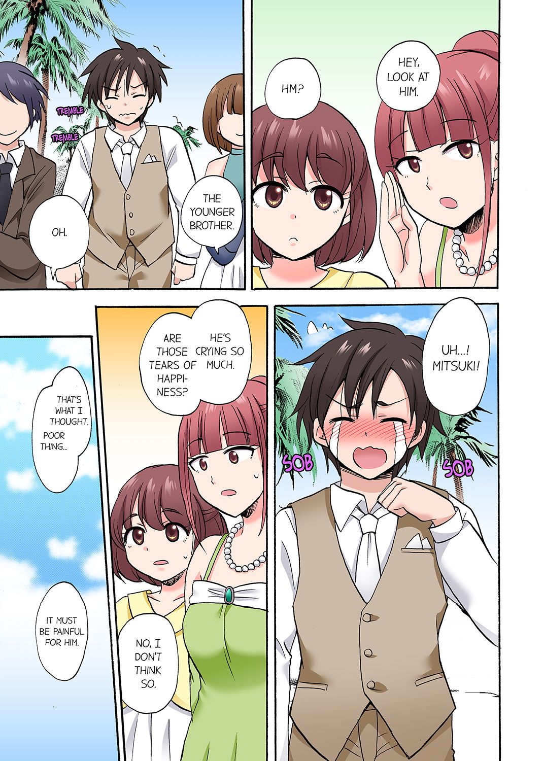 You Said Just the Tip… I Asked My Brother's Girlfriend to Have Sex With Me Without a Condom!! page 424
