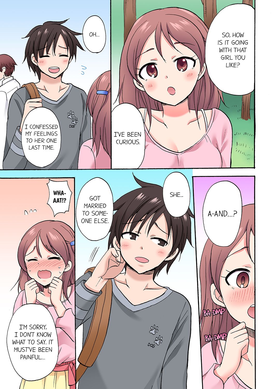 You Said Just the Tip… I Asked My Brother's Girlfriend to Have Sex With Me Without a Condom!! page 428