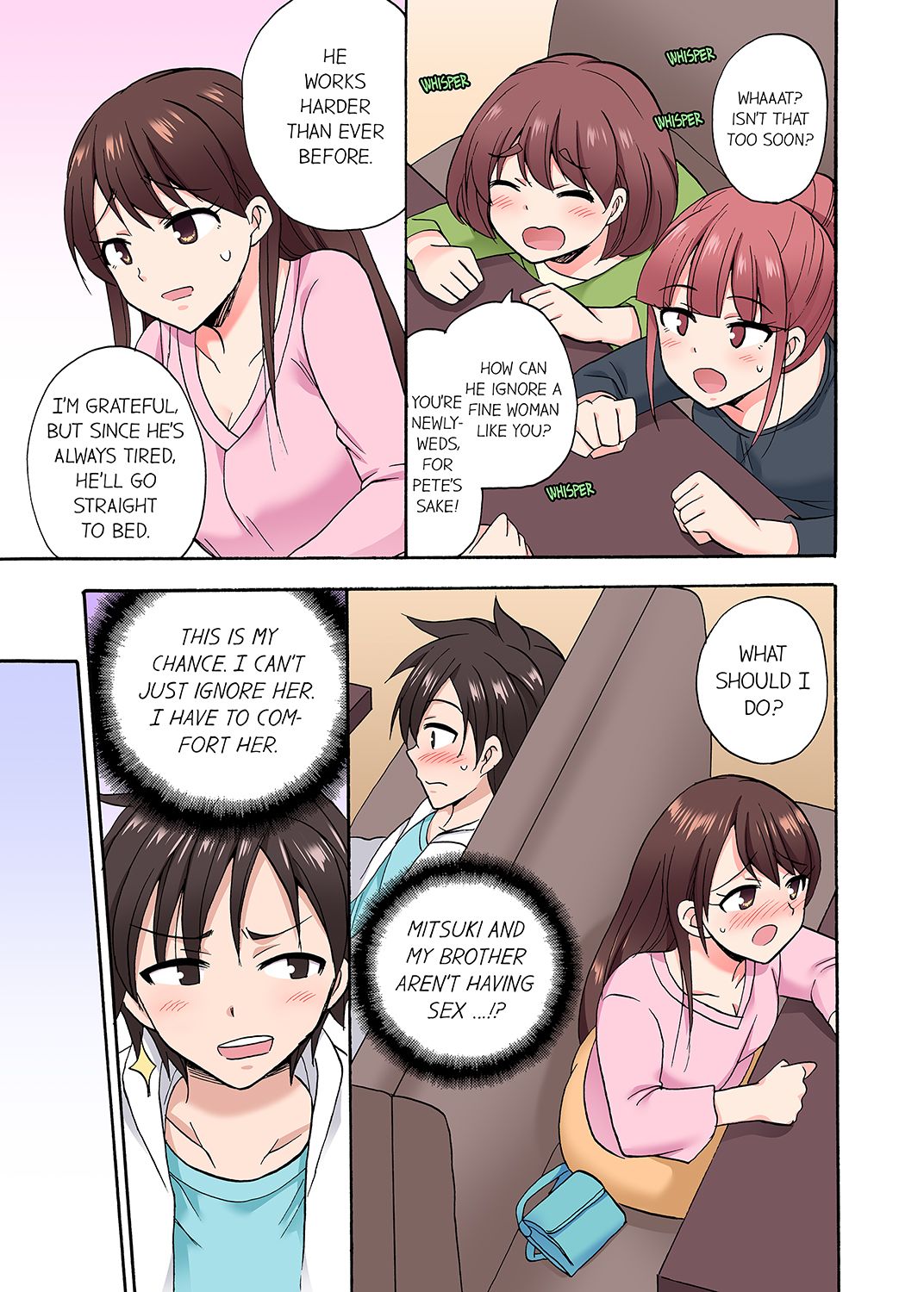 You Said Just the Tip… I Asked My Brother's Girlfriend to Have Sex With Me Without a Condom!! page 440