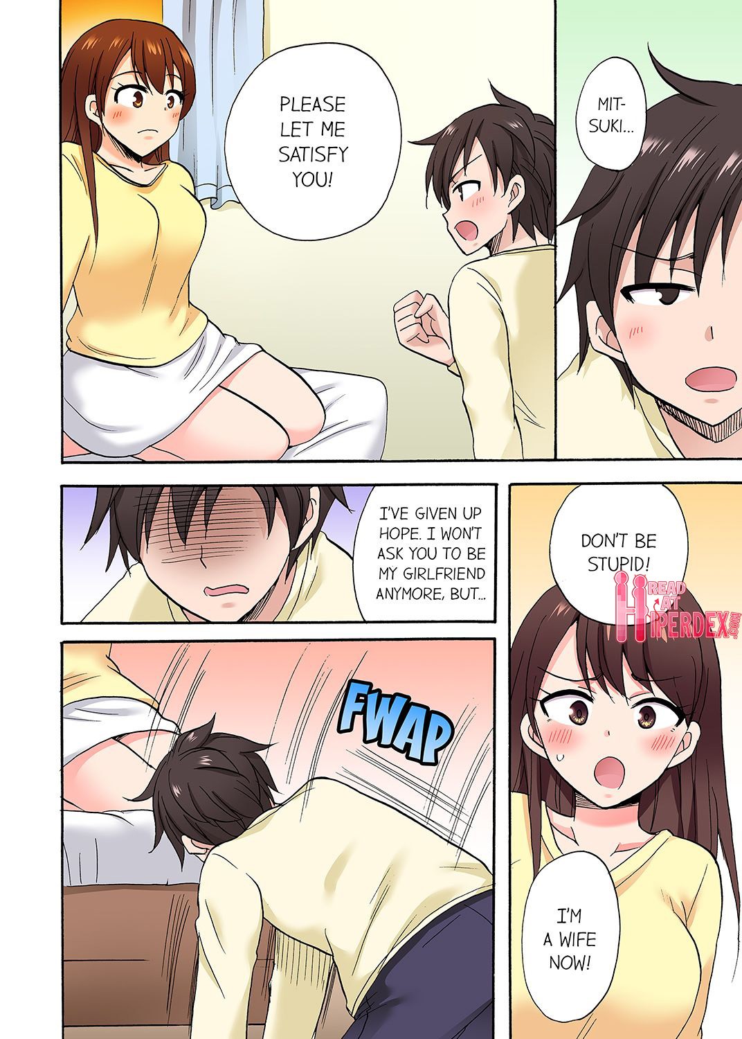 You Said Just the Tip… I Asked My Brother's Girlfriend to Have Sex With Me Without a Condom!! page 449