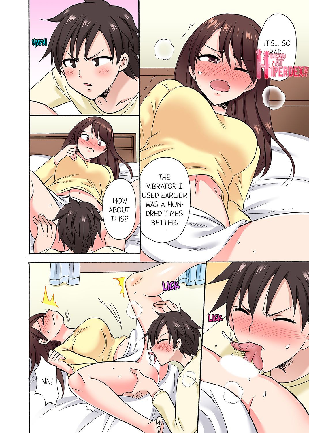 You Said Just the Tip… I Asked My Brother's Girlfriend to Have Sex With Me Without a Condom!! page 455