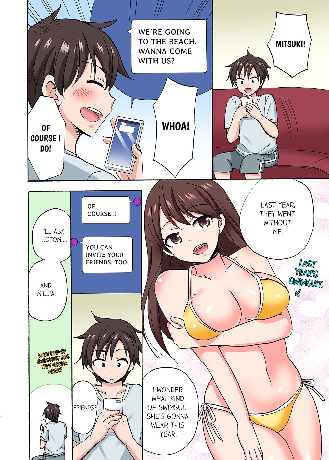You Said Just the Tip… I Asked My Brother's Girlfriend to Have Sex With Me Without a Condom!! page 559