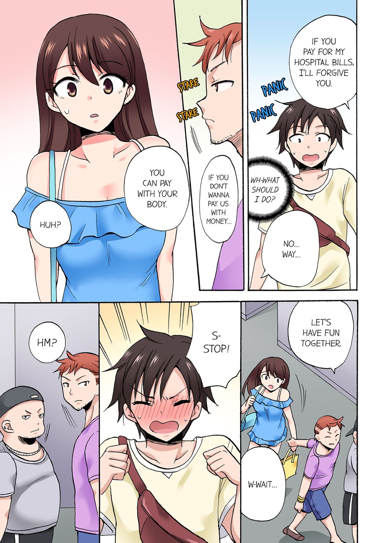 You Said Just the Tip… I Asked My Brother's Girlfriend to Have Sex With Me Without a Condom!! page 608
