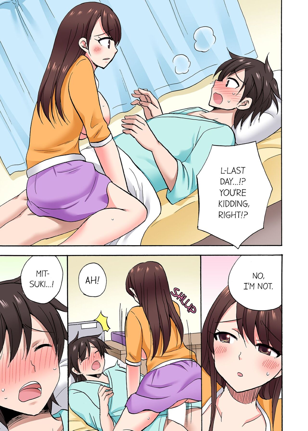 You Said Just the Tip… I Asked My Brother's Girlfriend to Have Sex With Me Without a Condom!! page 626