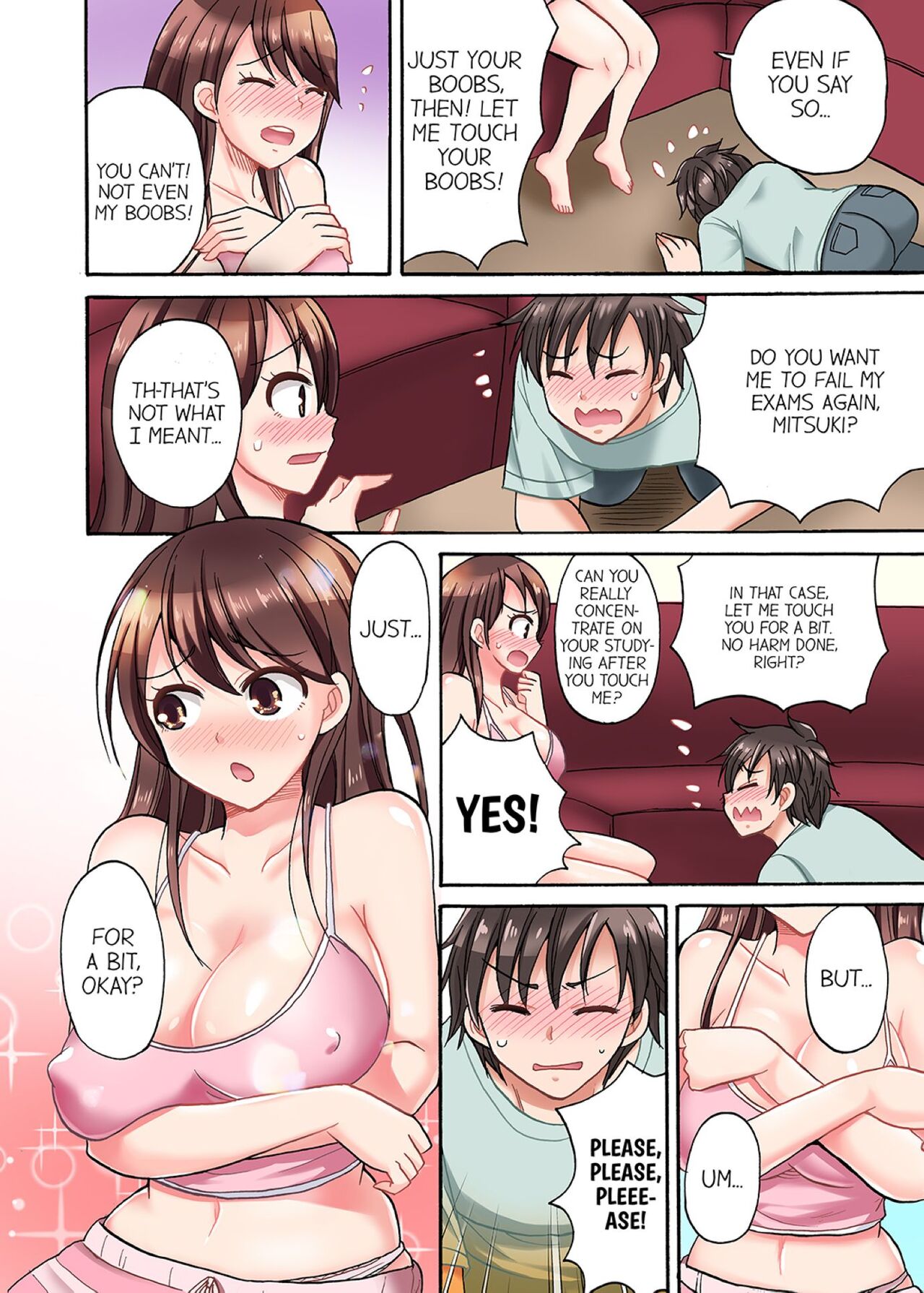 You Said Just the Tip… I Asked My Brother's Girlfriend to Have Sex With Me Without a Condom!! page 9