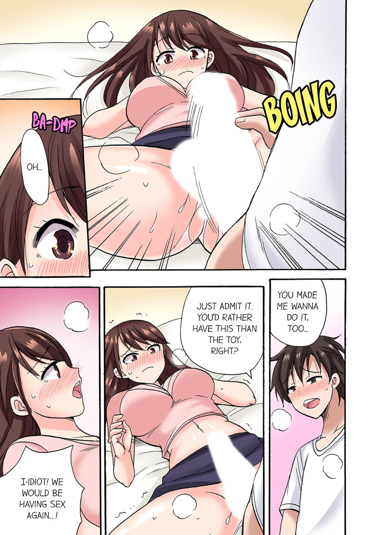 You Said Just the Tip… I Asked My Brother's Girlfriend to Have Sex With Me Without a Condom!! page 96