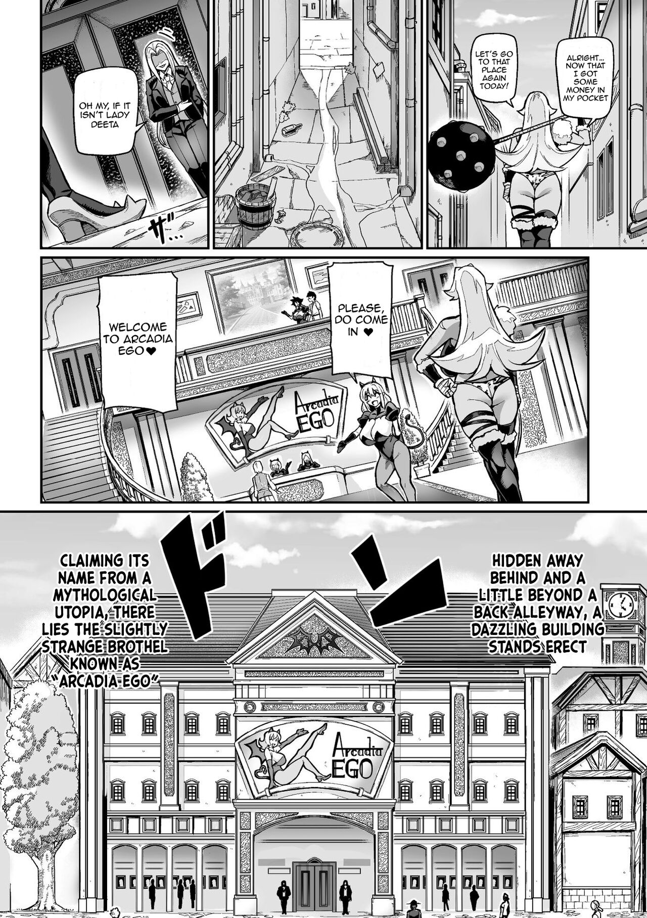 Youkoso! Inma Shoukan Arcadia Ego Ch. 1 / Welcome to the Succubus Brothel Arcadia Ego Ch.1 page 6