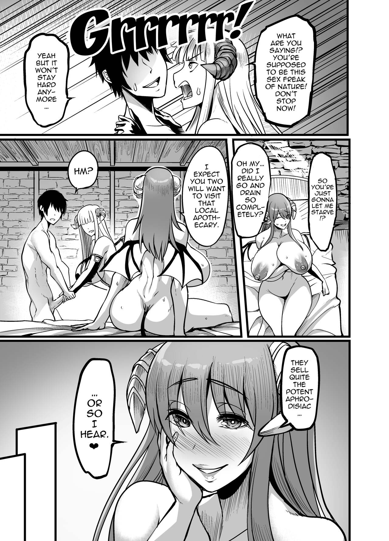 Youkoso Succubus Machi e 3 ~Kedamono Gari no Seiryokuzai~ page 8