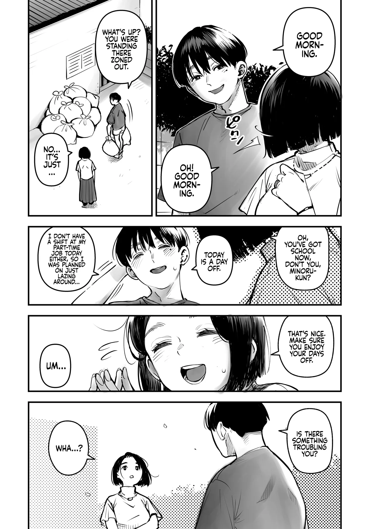 Your Sex Drive is just too much, so have Sex with other men! Mayumi-san gets Permission to Cheat! page 15