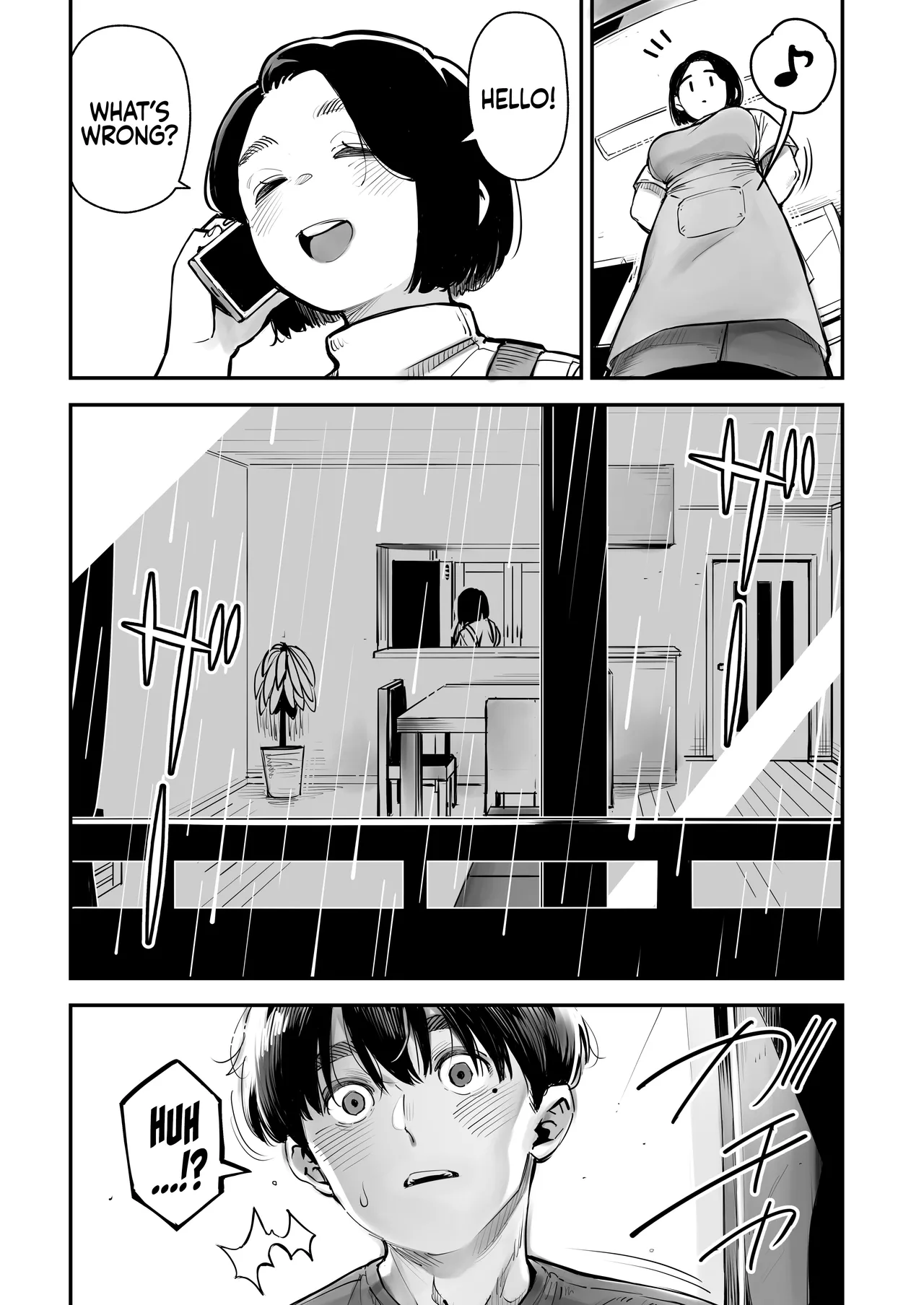 Your Sex Drive is just too much, so have Sex with other men! Mayumi-san gets Permission to Cheat! page 33