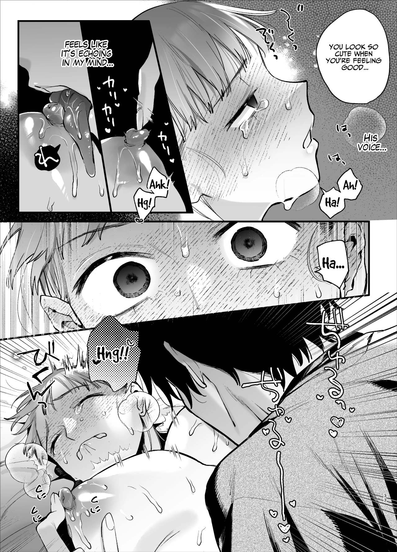 You’re Cutest When You’re Pathetic ~Obsessed Golden Retriever Boy Haru’s Disciplinary Sex~ page 33