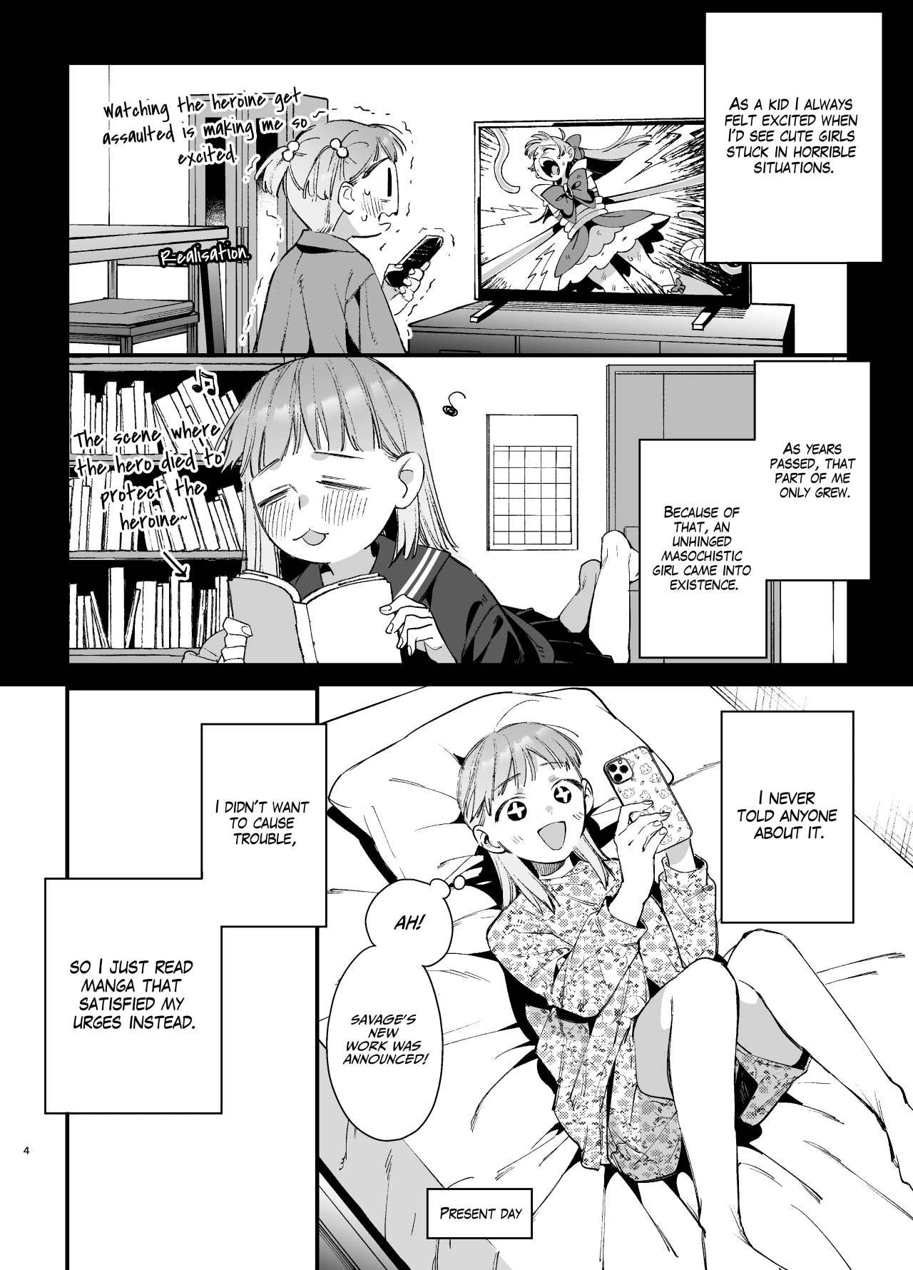 You’re Cutest When You’re Pathetic ~Obsessed Golden Retriever Boy Haru’s Disciplinary Sex~ page 4