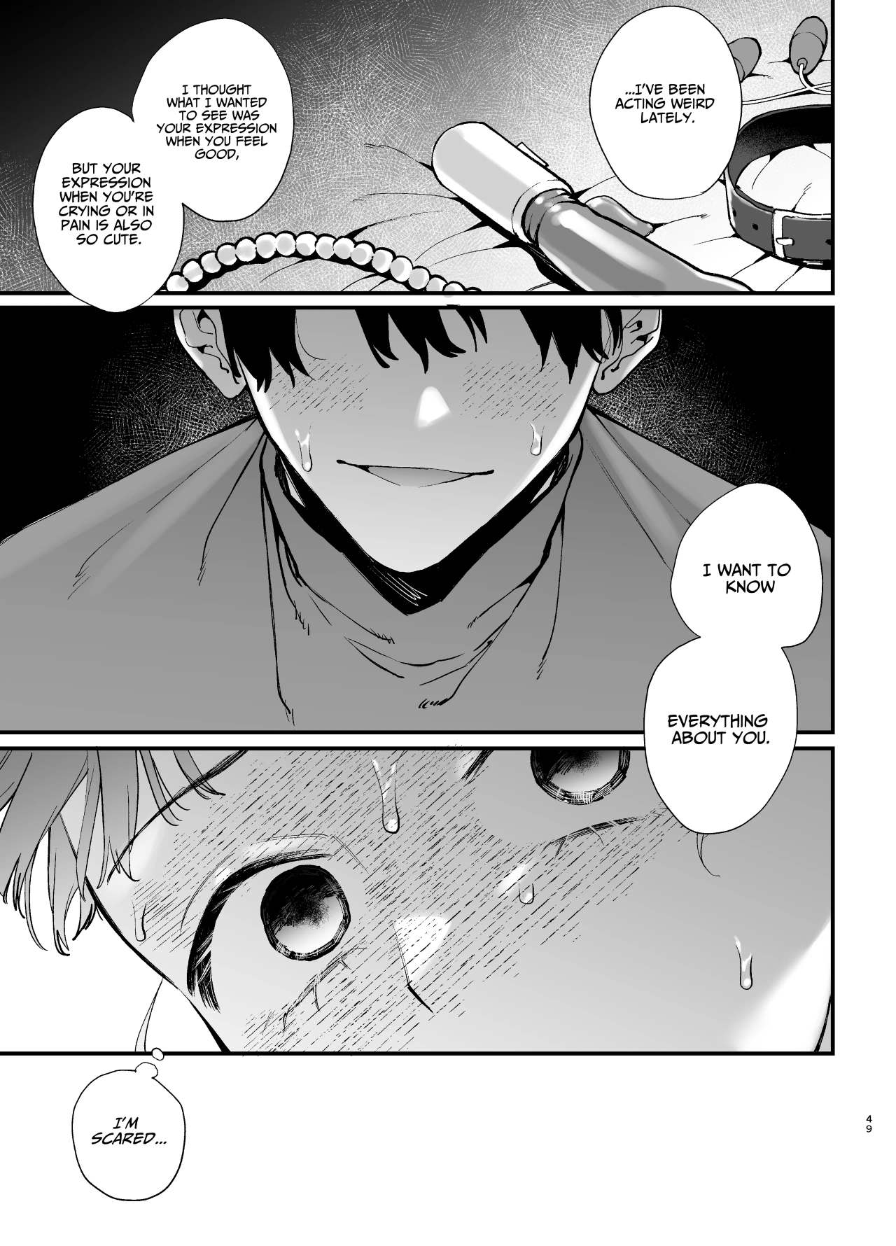 You’re Cutest When You’re Pathetic ~Obsessed Golden Retriever Boy Haru’s Disciplinary Sex~ page 49